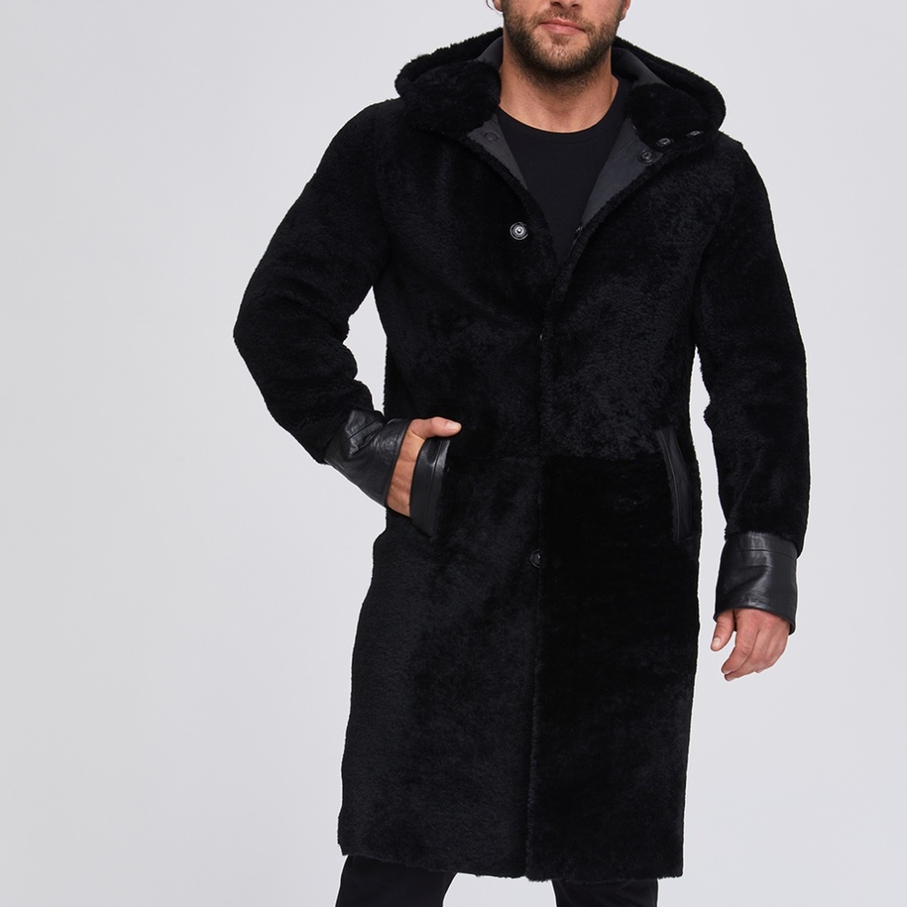 Men's shearlings winter overcoats. 100 % Turkish Sheepskin. Winter essentials